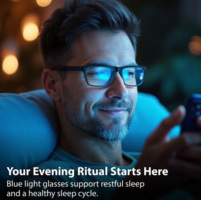 Blue Light Blocking Glasses view 5